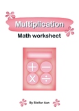 Multiplication worksheet