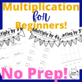 Multiplication for Beginners Worksheets