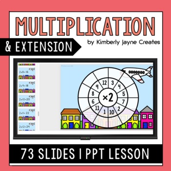 Preview of Multiplication x2 Explicit Lesson Activities Extension for Gifted and Talented
