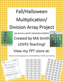 Multiplication/Division Array - Halloween/Fall - Sub./Add.