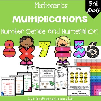 Preview of Multiplications - Grade 3