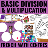 FRENCH Basic Multiplication and Division Centres for Guided Math