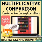 Multiplicative Comparison Activity 4th Grade Math Hallowee