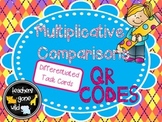 Multiplicative Comparison Differentiated QR Code Task Cards