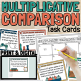 Multiplicative Comparison Word Problem Task Cards