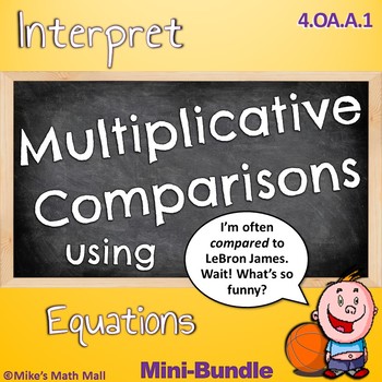 Preview of Multiplicative Comparisons - (Mini-Bundle)
