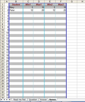 Preview of Multiplication Facts Practice, Customizable by Student