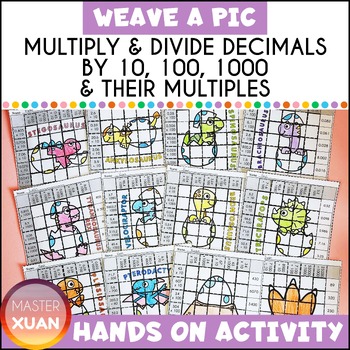 Preview of Multiply And Divide Decimals By 10 100 And 1000