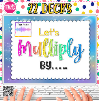 Preview of Multiply By.. | Multiplication Study & Quiz | Multiples of 2-12 | Bundle