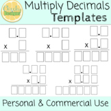 Multiply Decimals Clipart - Commercial Use