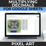 Multiply Decimals - Digital Math Pixel Art - Mystery Pictu