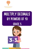 Multiply Decimals by Powers of 10