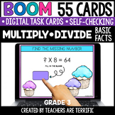 Multiply & Divide Basic Facts Boom Cards - Digital