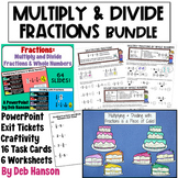 Multiplying & Dividing Fractions: A Bundle of Activities f