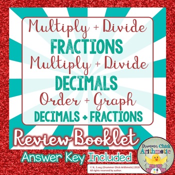 Preview of Multiplying and Dividing Fractions and Decimals