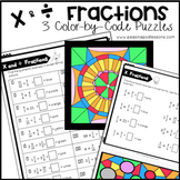 Multiplying & Dividing Fractions Multiply Divide Color by 
