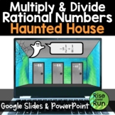 Multiply & Divide Rational Numbers Digital Halloween Activity