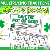 Multiply Fractions, Whole, & Mixed Numbers St. Patrick's E
