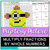 Multiply Fractions by Whole Numbers: Math Mystery Picture