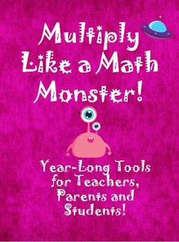 Preview of Multiplication Bundle of Activities for Entire School Year