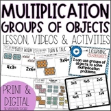 Multiply Making Groups of Objects Worksheets | Multiplicat