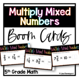 Multiply Mixed Numbers Boom Cards