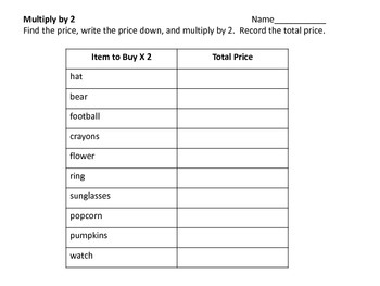 multiply money amounts over 100 centers and worksheets