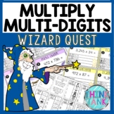 Multiply Multi Digit Whole Numbers Math Quest Game - Multi