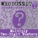 Multiply Two-Digit Numbers Whodunnit Activity - Printable 