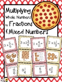 Multiply Whole Numbers by Fractions and Mixed Numbers