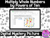 Multiply Whole Numbers by Powers of 10 Digital Mystery Pic