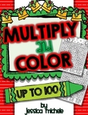 Multiply and Color Hidden Pictures {Christmas}