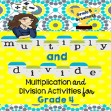 Multiply and Divide Activities Fourth Grade