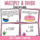 Multiply and Divide Decimals by Decimals and Whole Numbers