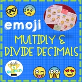 Multiply and Divide Decimals with Emojis