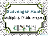 Multiply and Divide Integers - Scavenger Hunt