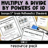 Multiply and Divide by Powers of 10 - NEW Georgia Math Sta