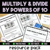 Multiply and Divide by Powers of 10 with NEW Georgia Math 