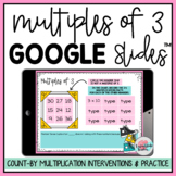 Multiply by 3 Google Classroom™ | Multiplication Facts Pra