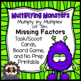 Multiply by Multiples of Ten - Missing Factors