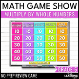 Multiply by Whole Numbers Game Show | 5th Grade Math Multi