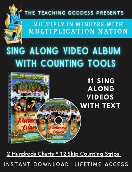 Preview of Multiply in Minutes with Multiplication Sing Along Videos & Counting Tools