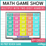 Multiply a Two-Digit Number Game Show | 4th Grade Math Mul
