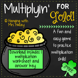 Multiplyin' For Gold! (Free St. Patrick's Day Printable)