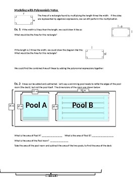 Preview of Multiplying, Adding, and Subtracting Polynomials: Applications