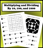 Multiplying And Dividing Whole Numbers by 10, 100, and 100