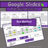 Multiplying Binomials (Box Method) Google Slides Drag & Dr
