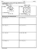 Multiplying Binomials Worksheet - Teaching and Practice