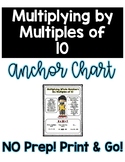 Multiplying By Multiples of 10 Anchor Chart