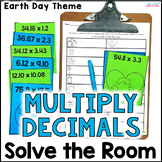 Multiplying Decimals Activity - Earth Day Math